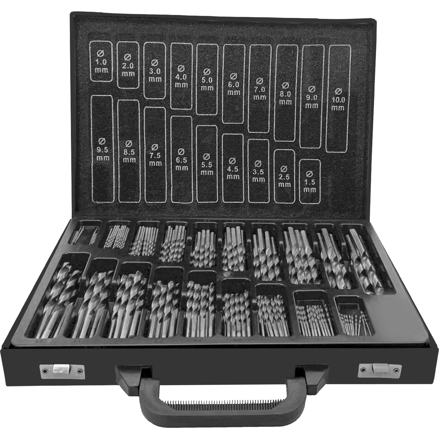 POWERHAND 170Pc HSS Drill Bit Box Set