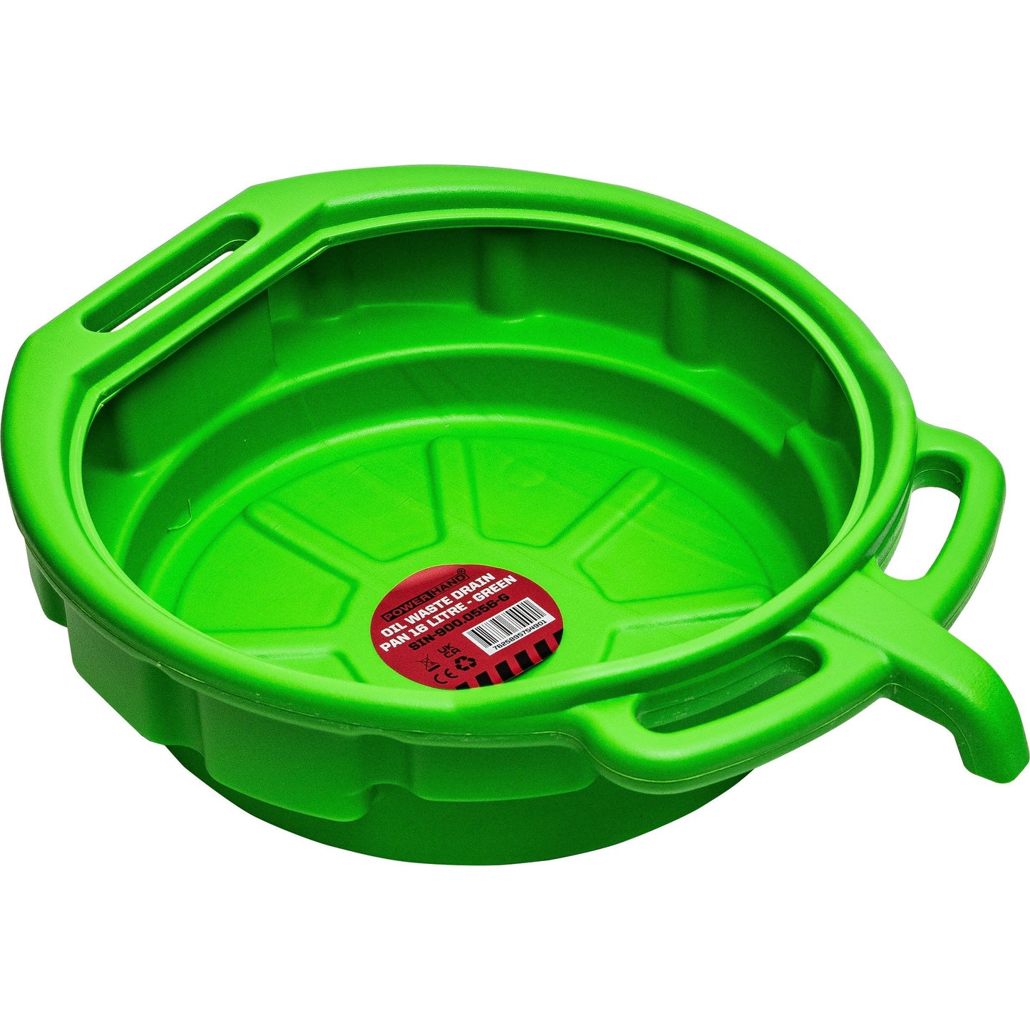 POWERHAND 16L Oil Waste Drain Pan - Black or Green