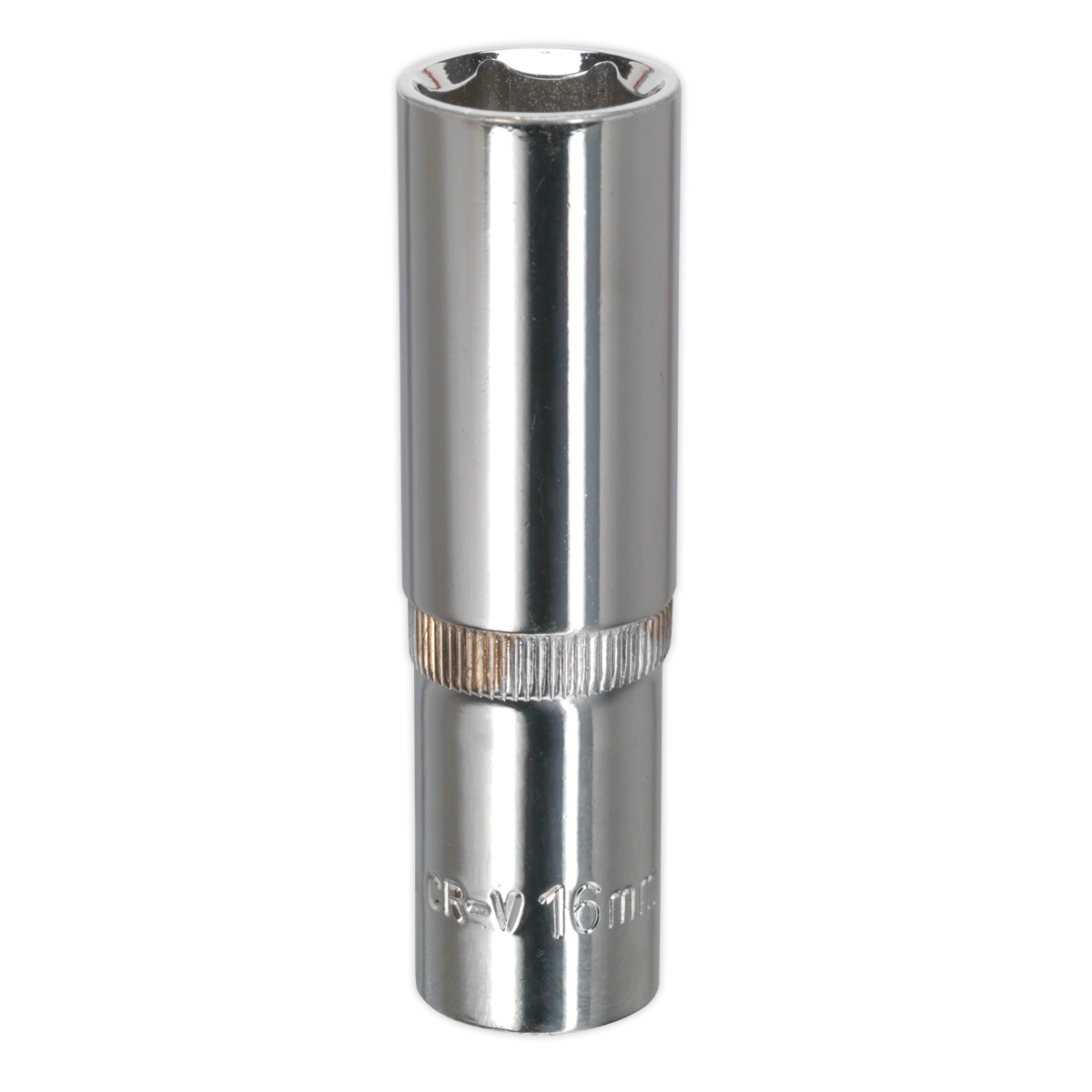 Premier Fully Polished Deep Socket 1/2"Sq Drive 16mm