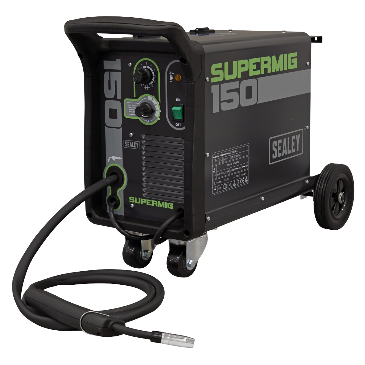 Gas/Gasless MIG Welder 150A 230V