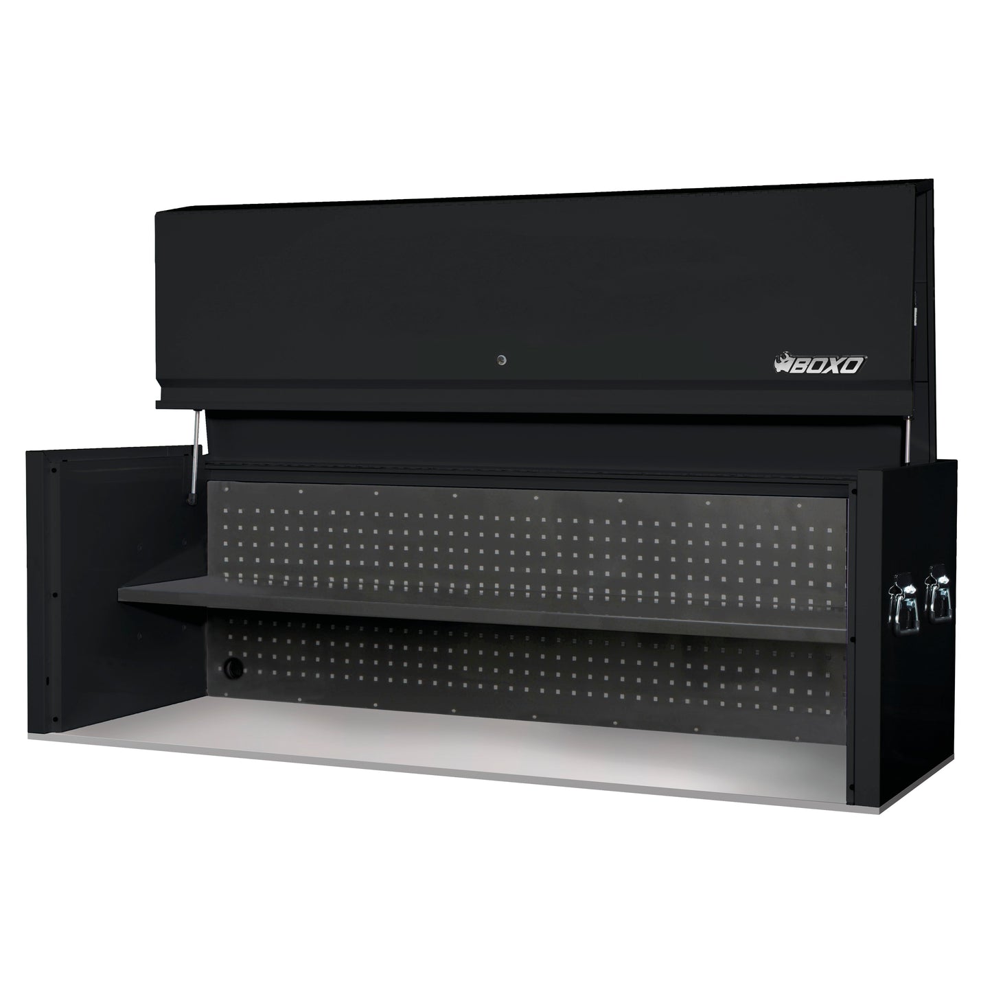 BOXO 72" Top Mounted Hutch - Black
