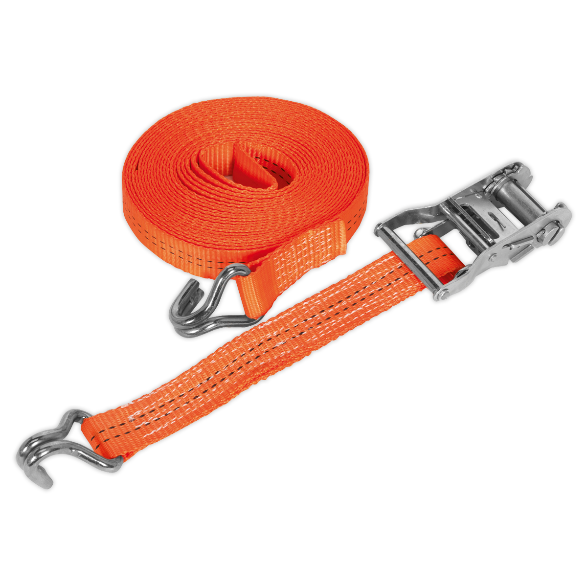 Ratchet Strap Polyester Webbing 35mm x 10m 2000kg Breaking Strength