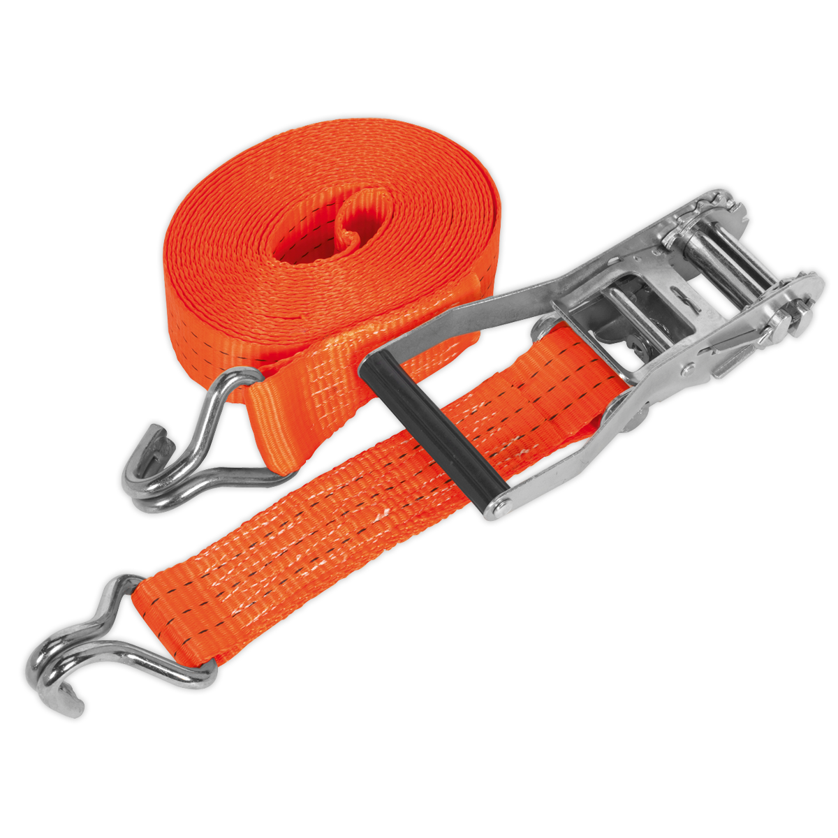 Ratchet Strap Polyester Webbing 50mm x 6m 3000kg Breaking Strength
