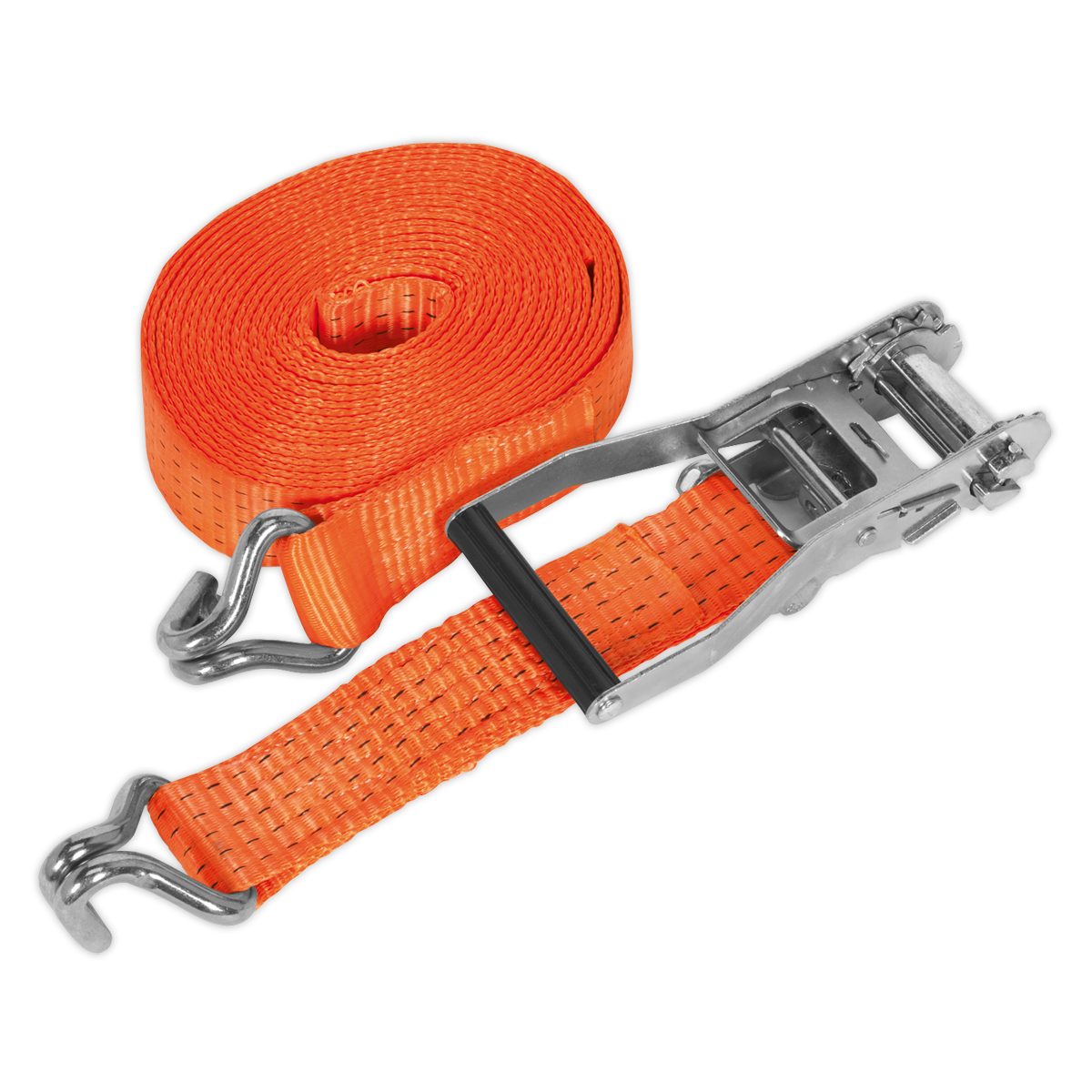 Ratchet Strap Polyester Webbing 50mm x 10m 5000kg Breaking Strength