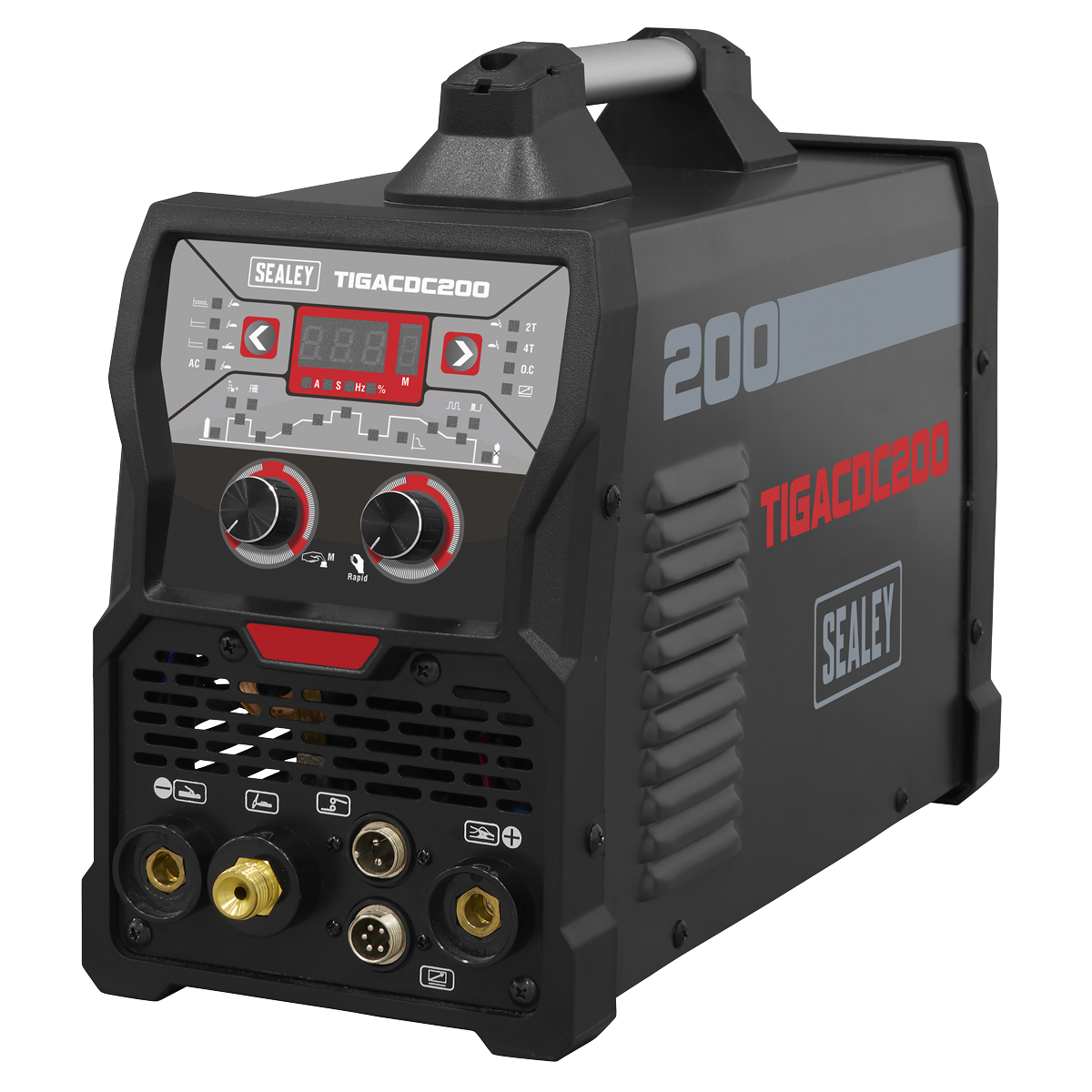 200A TIG/MMA AC/DC Pulse Inverter Welder 230V