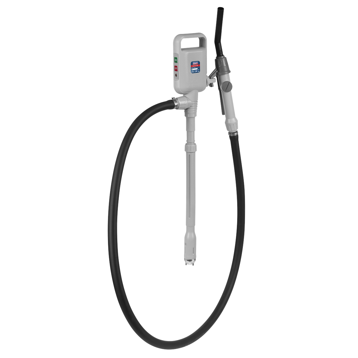 Battery Operated Fluid Transfer Pump with Nozzle
