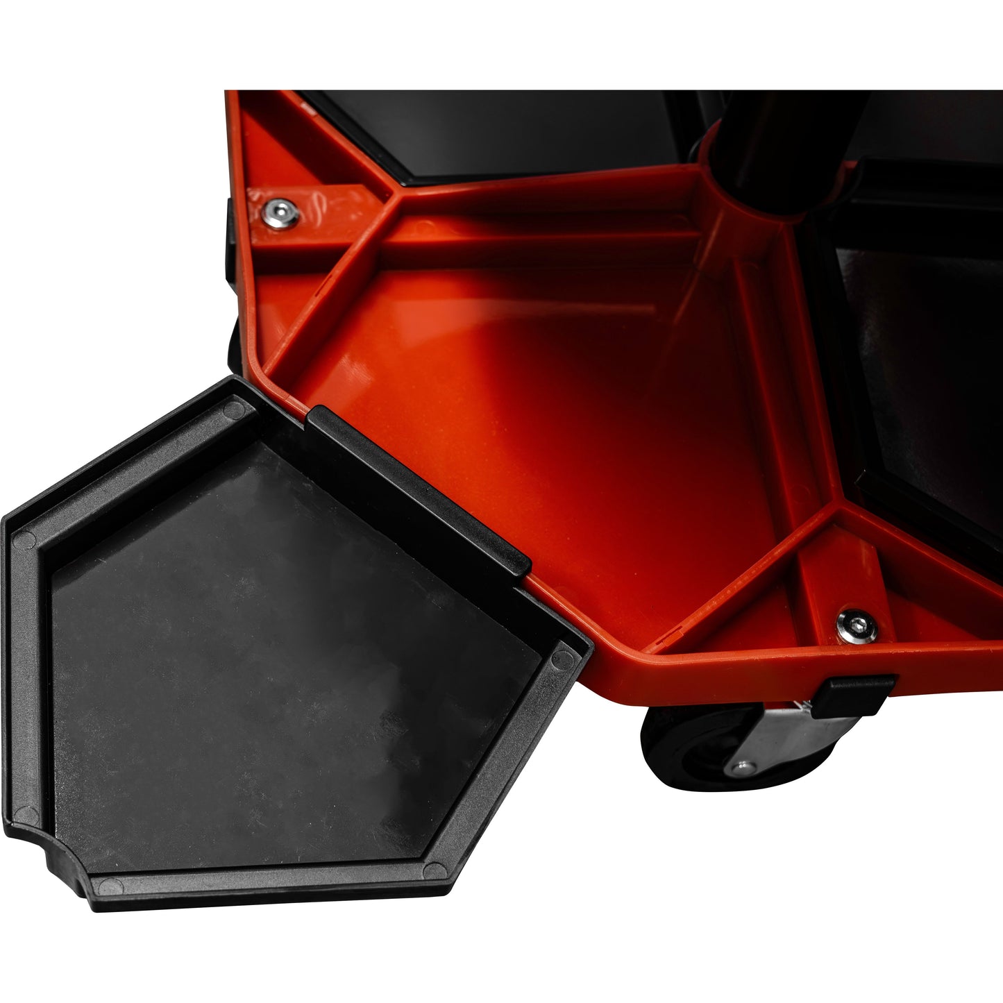 HURRICANE Adjustable Creeper Seat with Magnetic Tool Tray