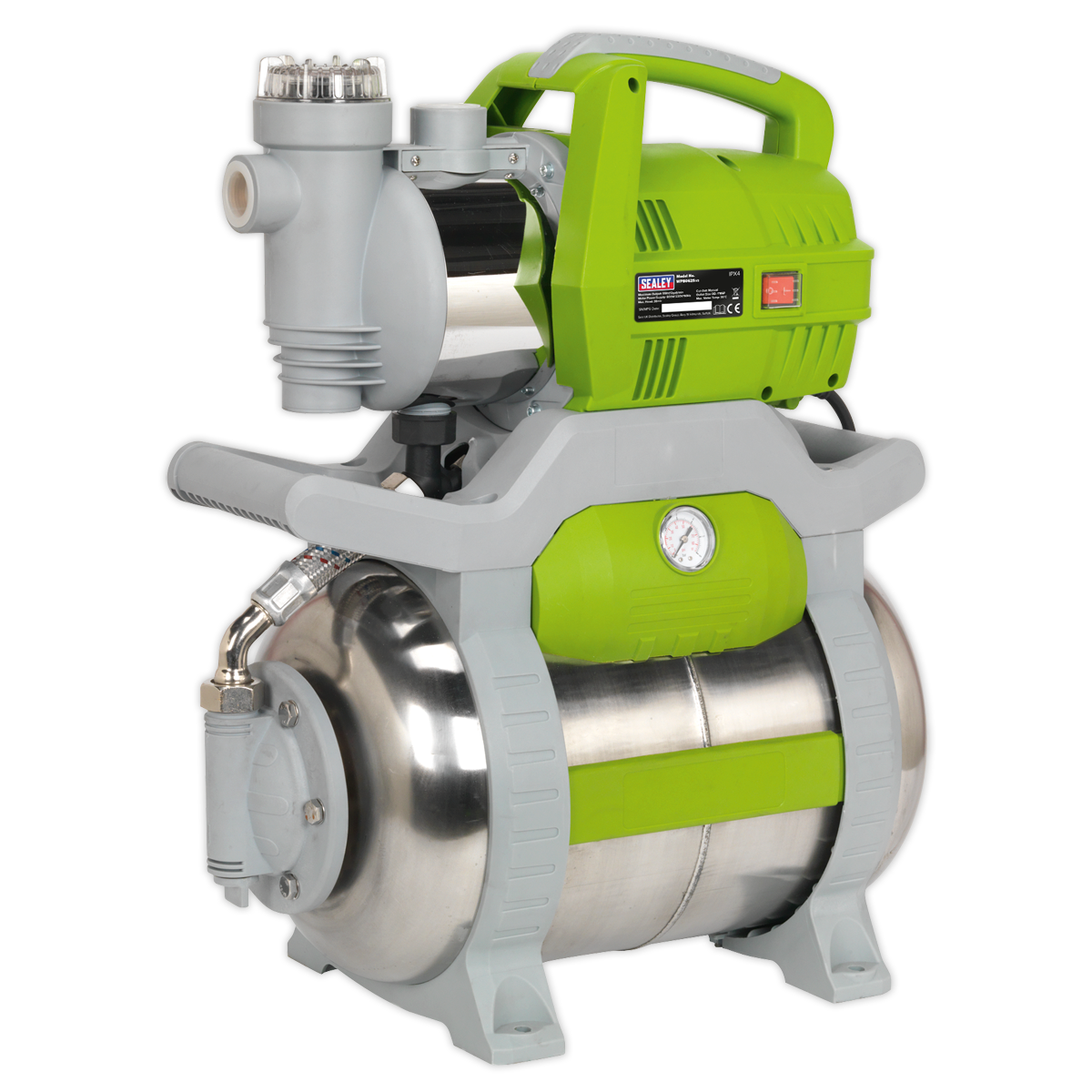 Surface Mounting Booster Pump Stainless Steel 55L/min 230V