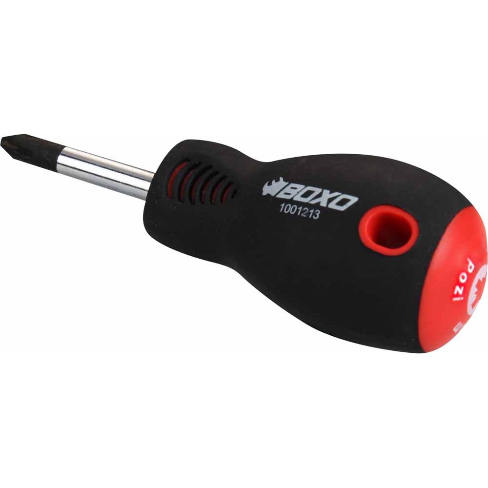 BOXO Stubby Pozi Screwdriver - Sizes PZ1 to PZ2
