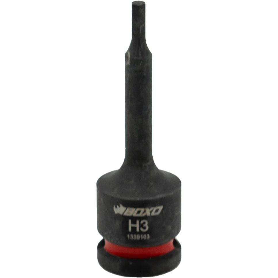 BOXO 3/8" Impact Hex Bit Sockets - Size Variations Available