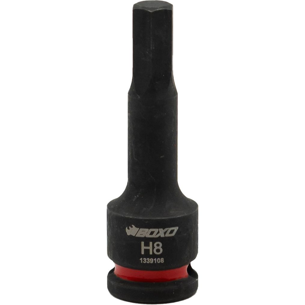 BOXO 3/8" Impact Hex Bit Sockets - Size Variations Available