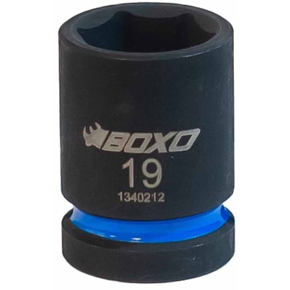 BOXO 1/2" Impact 6Pt Sockets - Size Variations Available