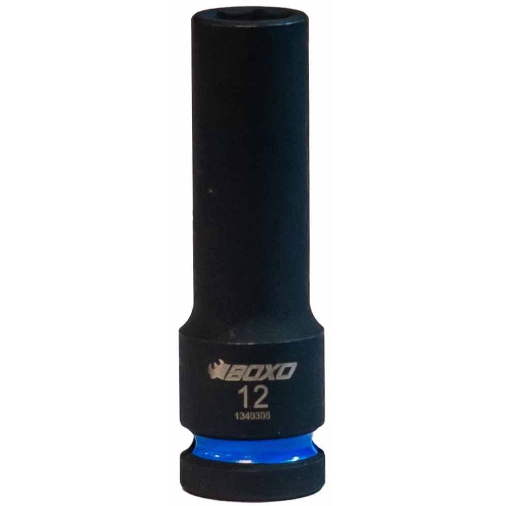 BOXO 1/2" Deep Impact 6Pt Sockets - Size Variations Available