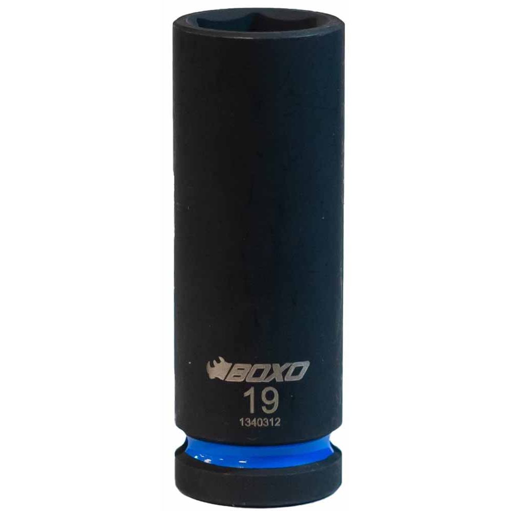 BOXO 1/2" Deep Impact 6Pt Sockets - Size Variations Available