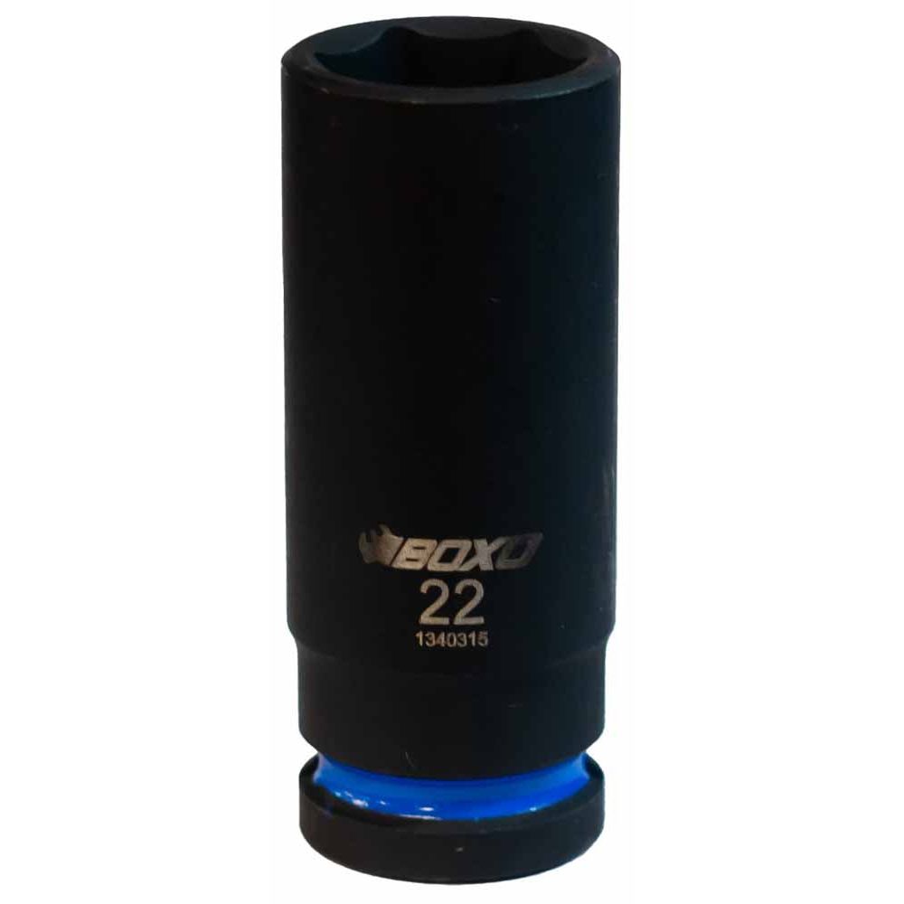 BOXO 1/2" Deep Impact 6Pt Sockets - Size Variations Available