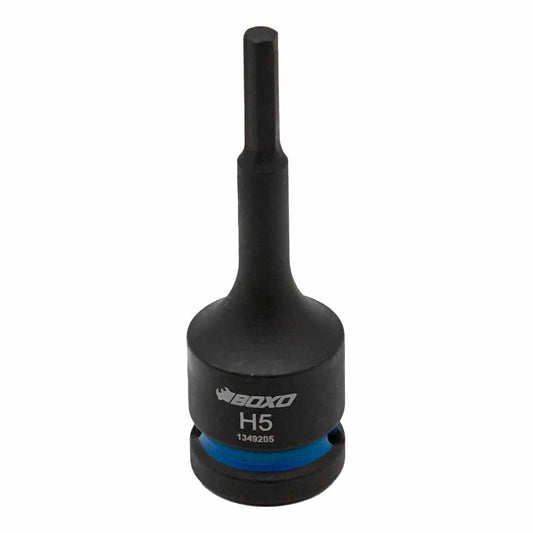 BOXO 1/2" Impact Hex Bit Sockets - Size Variations Available