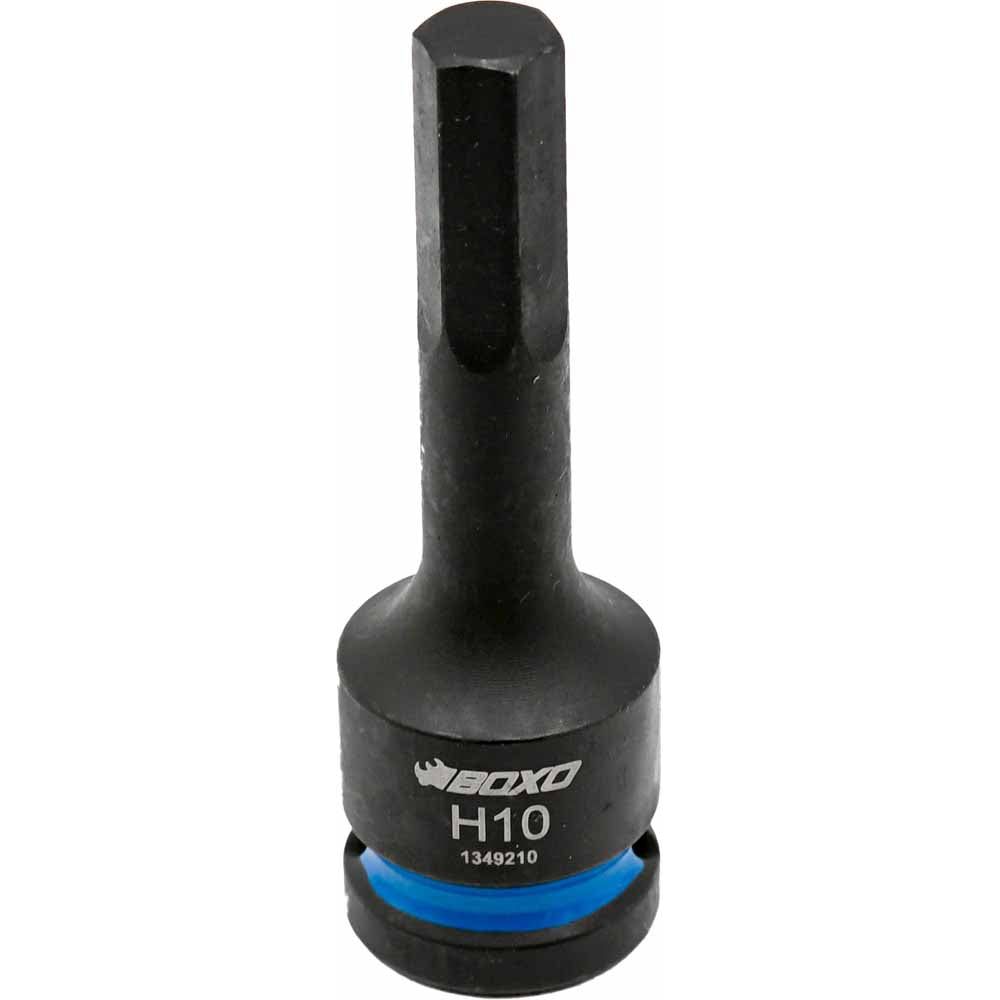 BOXO 1/2" Impact Hex Bit Sockets - Size Variations Available