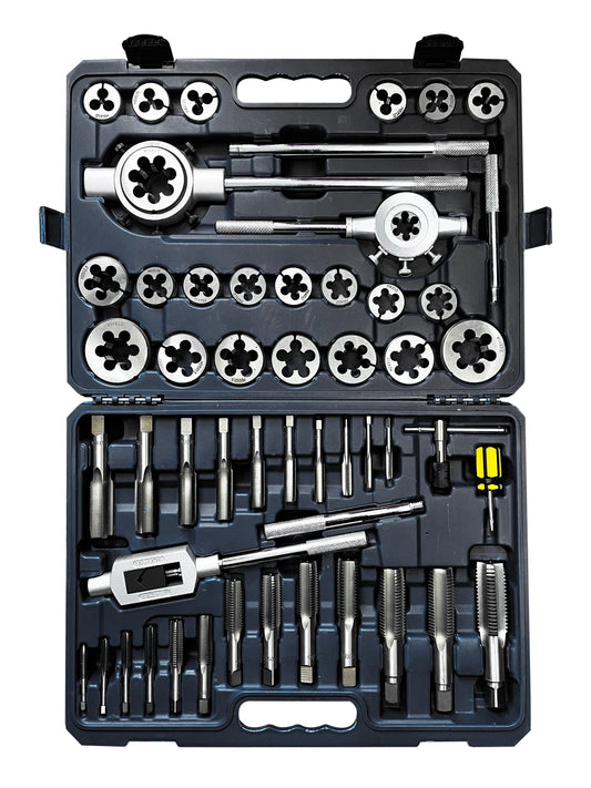 POWERHAND 51Pc Metric Tap & Die Set