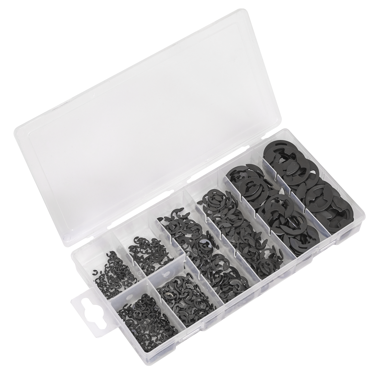 E-Clip Retainer Assortment 800pc