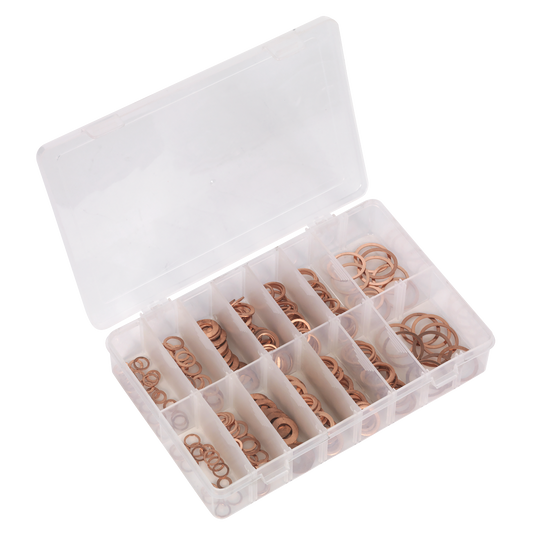 Diesel Injector Copper Washer Assortment 250pc