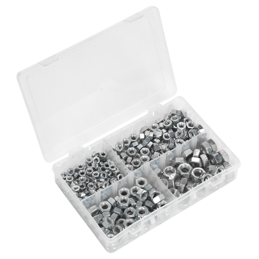 Steel Nut Assortment DIN 934 - 1/4"-1/2"UNF 320pc