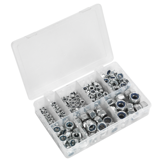 Nylon Locknut Assortment M4-M16 255pc