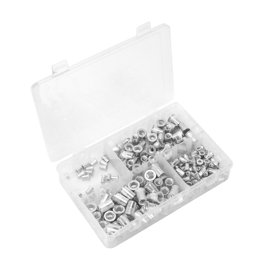 Threaded Insert (Rivet Nut) Splined Assortment M4-M8 200pc