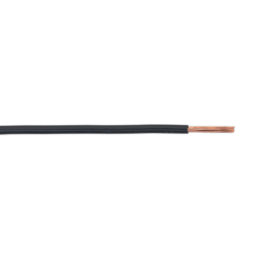 Thin Wall Single Automotive Cable 2mm² 28/0.30mm 50m - Black