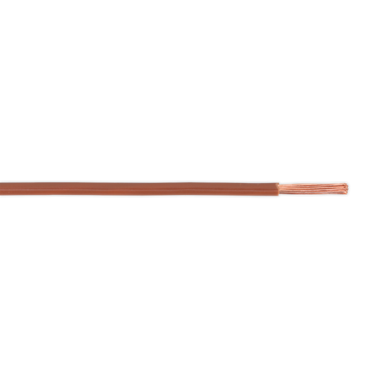 Thin Wall Single Automotive Cable 2mm² 28/0.30mm 50m - Brown