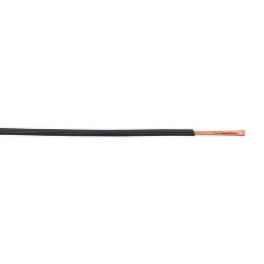 Thin Wall Automotive Cable Single 1mm² 32/0.20mm 50m - Black