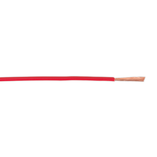Thin Wall Automotive Cable Single 1mm² 32/0.20mm 50m - Red