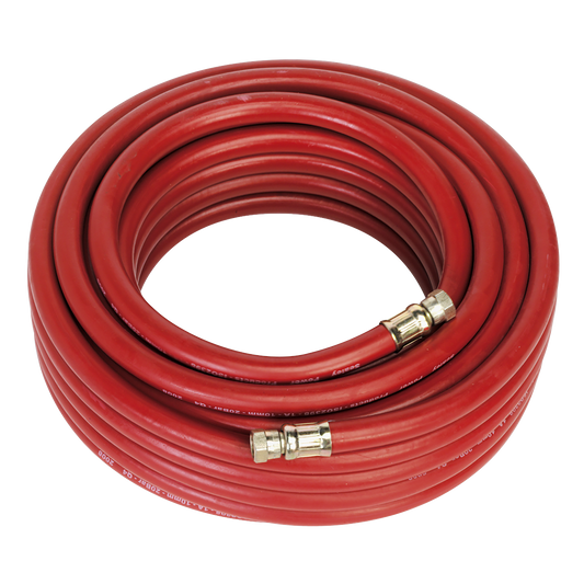 Air Hose with 1/4"BSP Unions 15m x 10mm