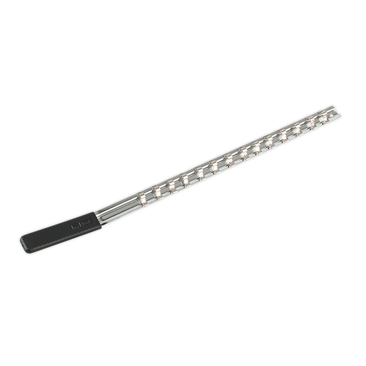 Premier Socket Retaining Rail with 14 Clips 1/4"Sq Drive