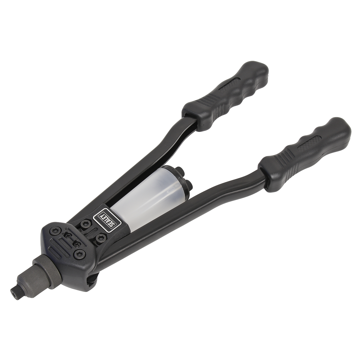 Medium-Arm Riveter with Collection Bowl