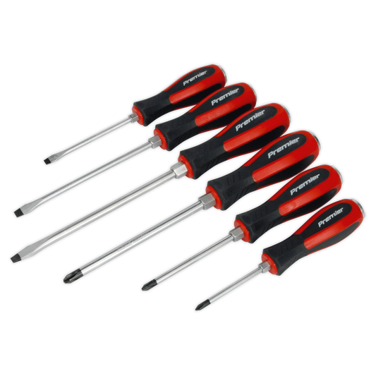 Premier Hammer-Thru Screwdriver Set 6pc