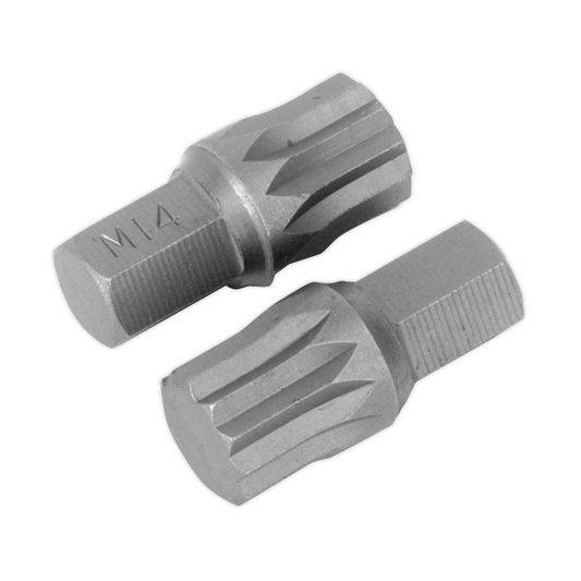 Premier Spline Bit M14 x 30mm - Pack of 2