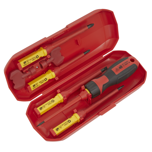 Premier Interchangeable Screwdriver Set 8pc - VDE Approved