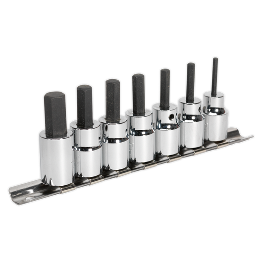 Premier Hex Socket Bit Set 3/8"Sq Drive 7pc