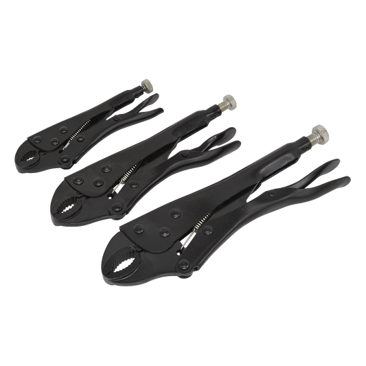 Locking Pliers Set 3pc