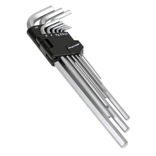Premier Extra-Long Hex Key Set 9pc