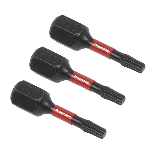Premier TRX-Star* Impact Power Tool Bits T10 x 25mm 3pc