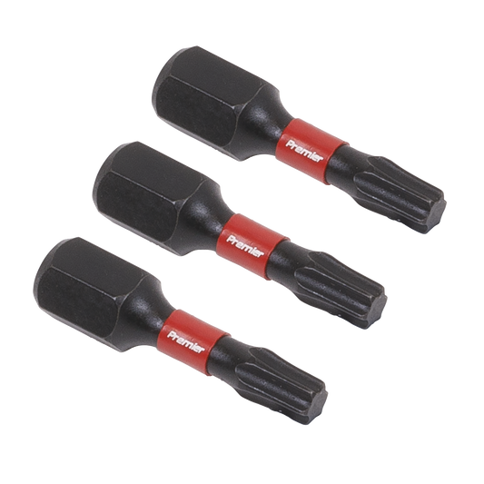 Premier TRX-Star* Impact Power Tool Bits T20 x 25mm 3pc