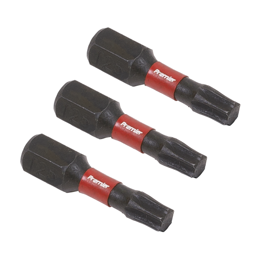 Premier TRX-Star* Impact Power Tool Bits T25 x 25mm 3pc