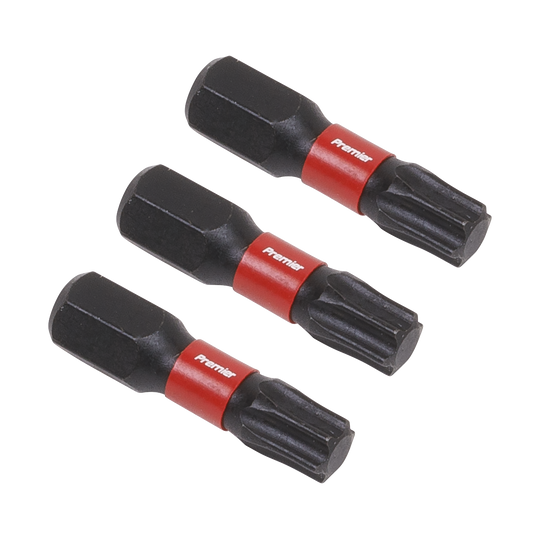Premier TRX-Star* Impact Power Tool Bits T30 x 25mm 3pc