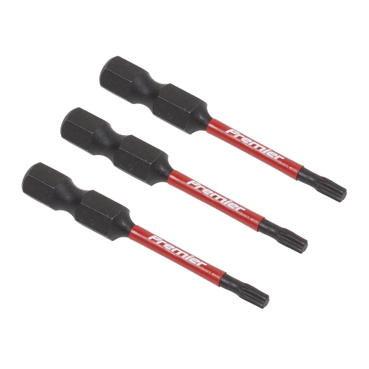 Premier TRX-Star* Impact Power Tool Bits T10 x 50mm 3pc
