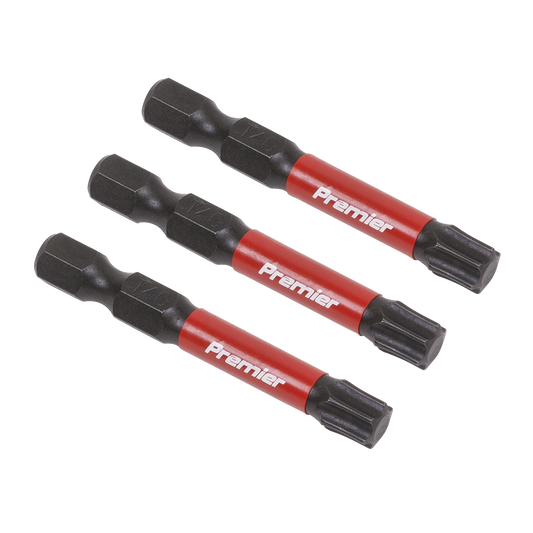 Premier TRX-Star* Impact Power Tool Bits T40 x 50mm 3pc