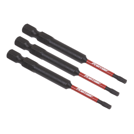 Premier TRX-Star* Impact Power Tool Bits T10 x 75mm 3pc