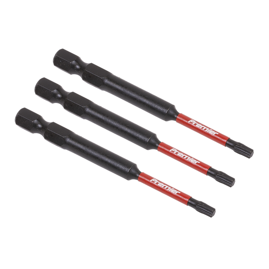 Premier TRX-Star* Impact Power Tool Bits T15 x 75mm 3pc