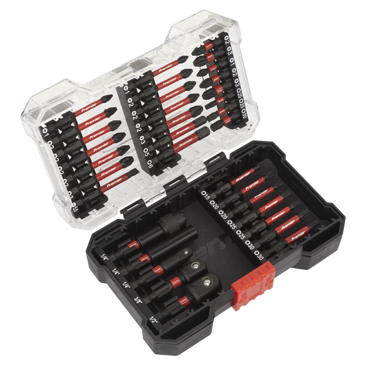 Impact Grade Power Tool Bit Set 34pc