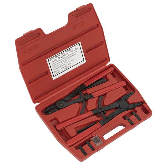 Premier Heavy-Duty Circlip Pliers Set Internal/External 400mm